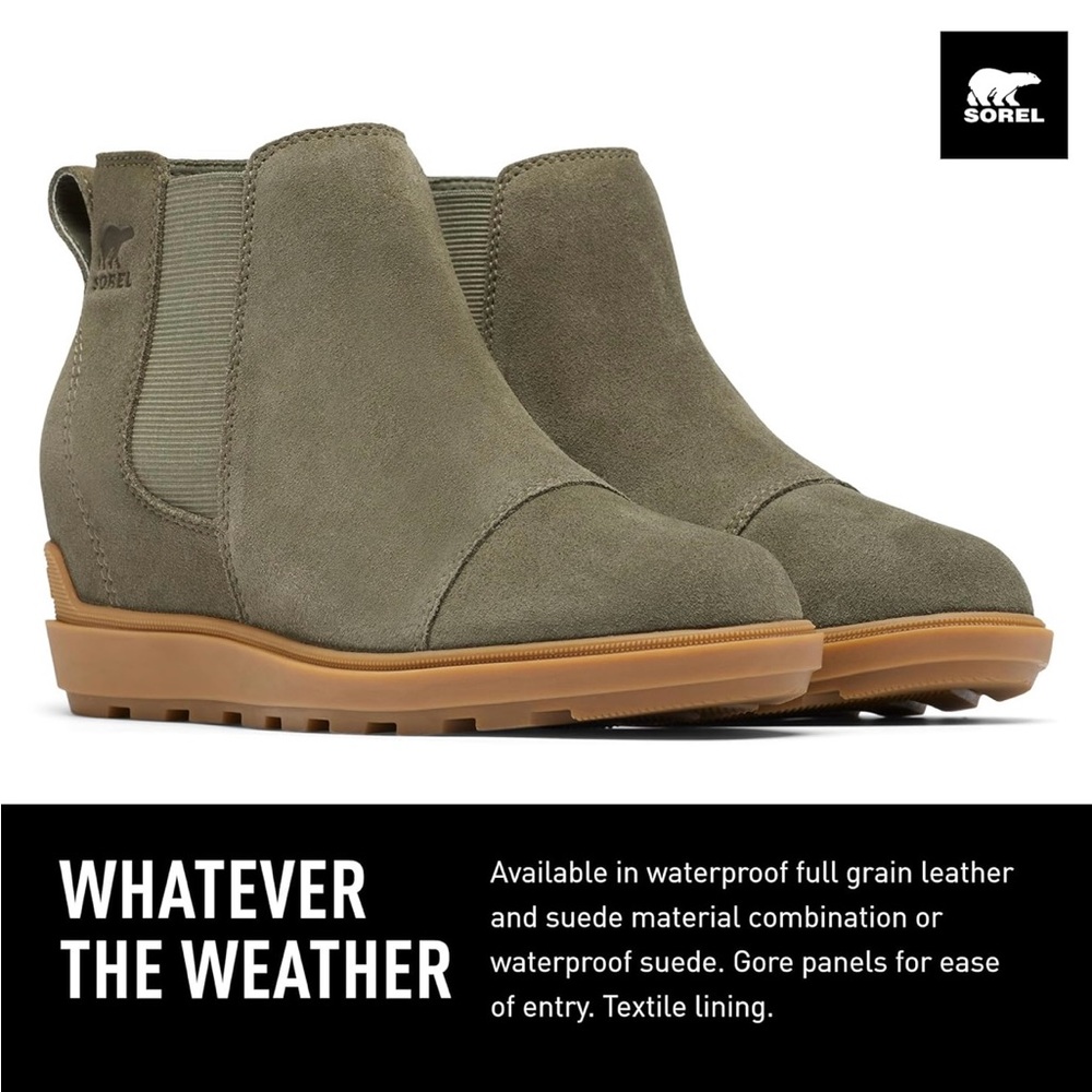 Sorel Women's Ankle Boots - Olive Green